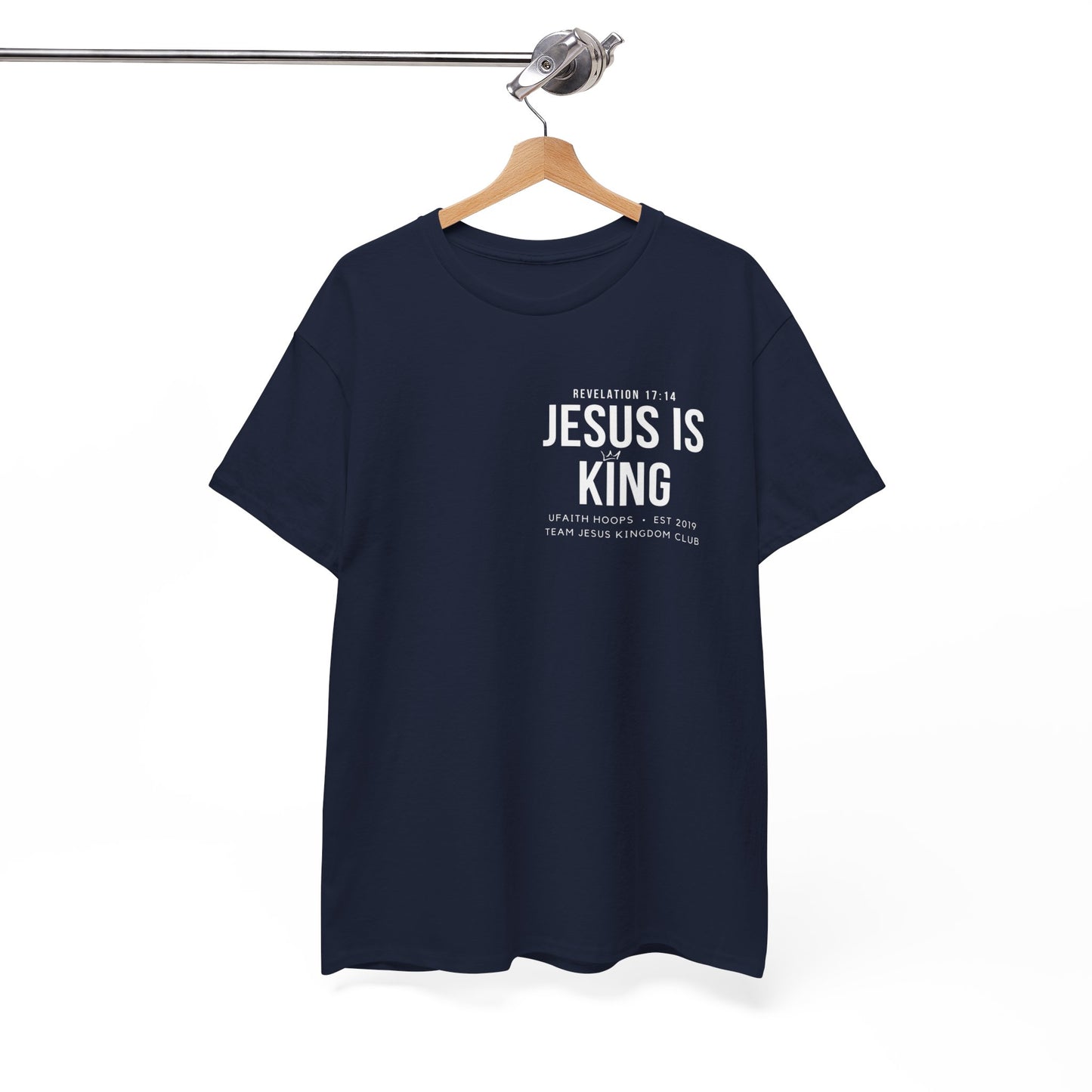 Jesus Is King T-Shirt Small Logo