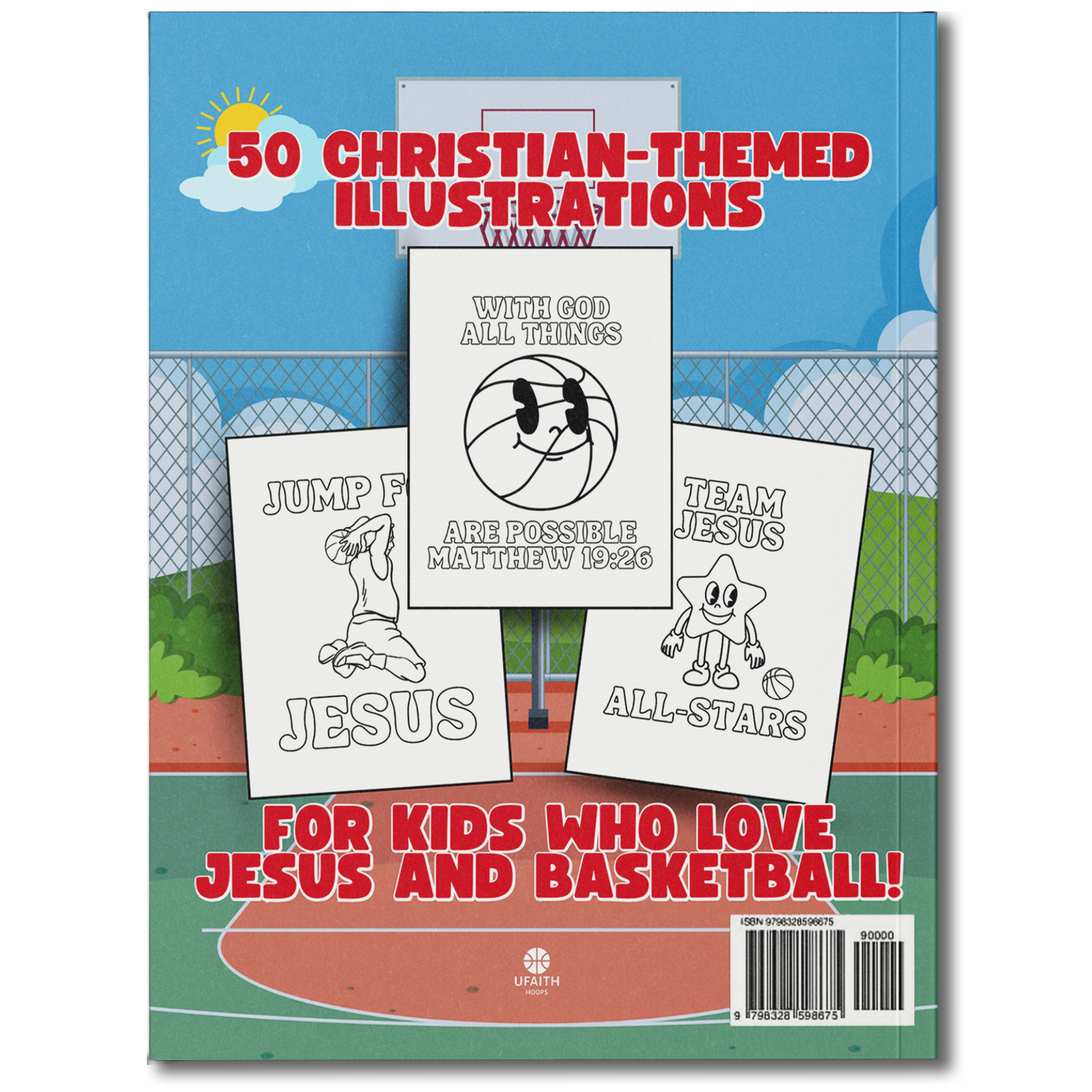 Slam Dunk For Jesus: Kids Coloring Book