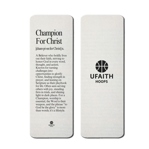 Champion For Christ Bookmark
